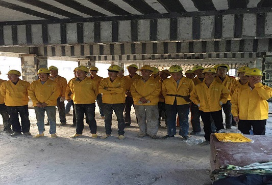 磐石建筑加固隊伍風采